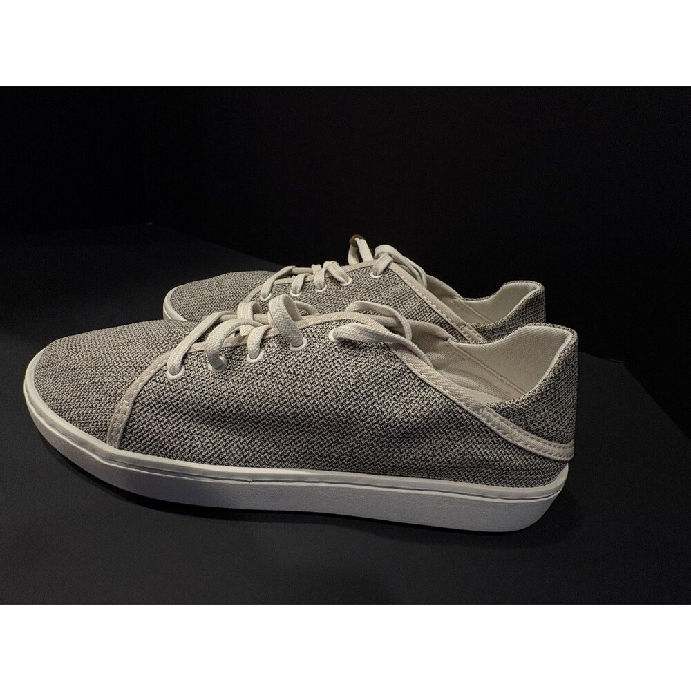 OluKai Pehuea Li Womens Size 8.5 Tapa White Sand Casual Sneakers 20379 NEW - Picture 7 of 8